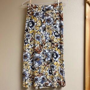Philosophy Floral Midi Skirt